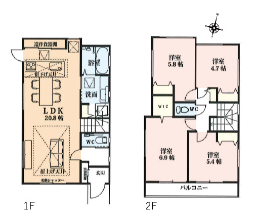 ふじみ野市福岡中央２丁目の新築一戸建