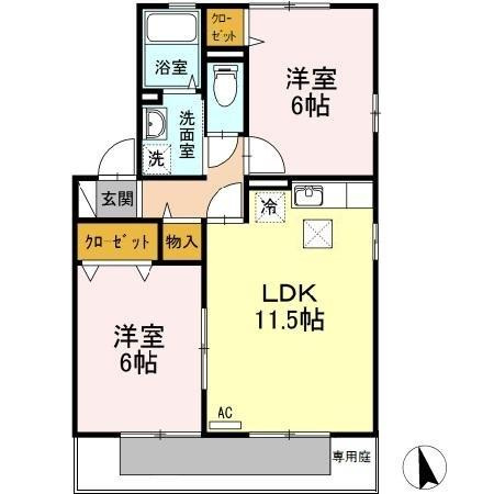 【間取り】 | ルミエール 参番館