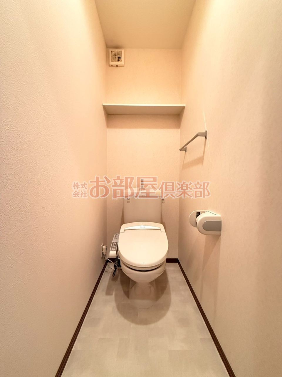 セジュール小森野Ⅱ　A棟のトイレ|落ち着いたトイレです