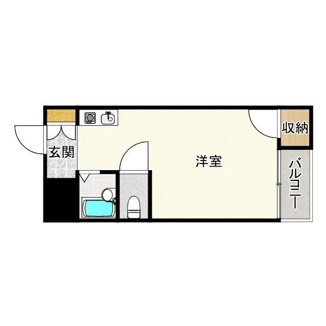 センチュリーアート21の間取り