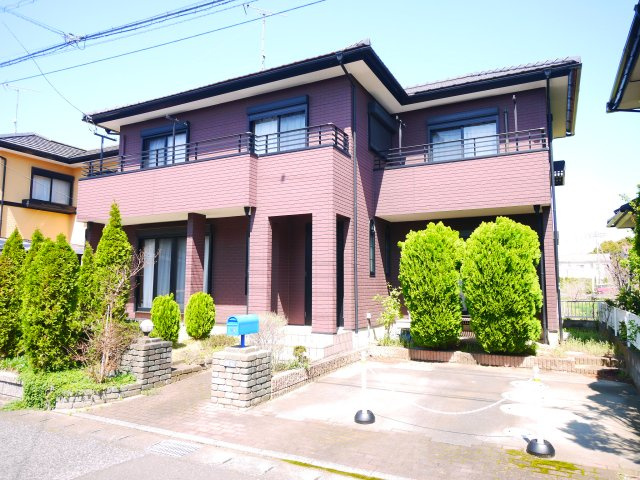 茂原市上林　中古戸建の外観|4LDK 駐車場2台（車種制限あり）南道路 都市ガス スーパーせんどう1.2km 閑静な分譲地