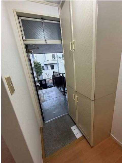 中野区新井２丁目のアパートのセキュリティ