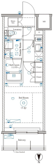 【間取り】 | DIPS野方RESIDENCE