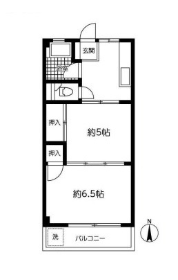 【間取り】 | 四谷グリーンコーポ