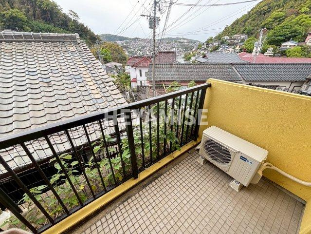 MフラットⅡのバルコニー