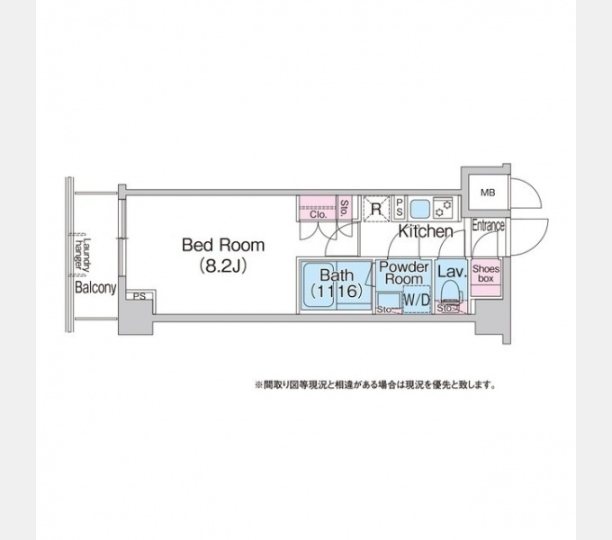コンフォリア成増の間取り