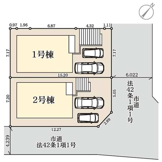 【区画図】