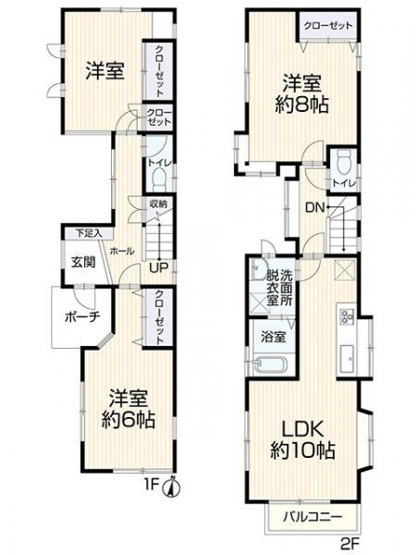 【間取り】 | アトムセレクト八千代市萱田町841-14