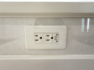 【キッチン】 | 金武町金武（全4棟）4号棟 | 4号棟　便利なコンセント付き♪