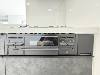 【キッチン】 | 金武町金武（全4棟）4号棟 | 4号棟　使いやすいグリル♪