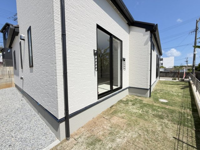 【庭】 | 金武町金武（全4棟）4号棟 | 4号棟　広々お庭付き♪