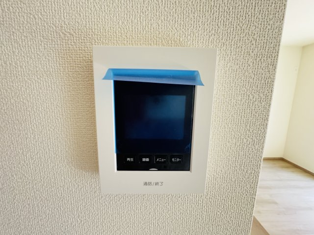 柏市藤心２丁目新築戸建のセキュリティ|来客時も安心のTVモニター付きインターフォン