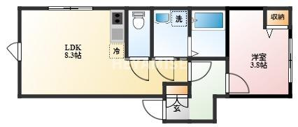 Primevere西山の間取り