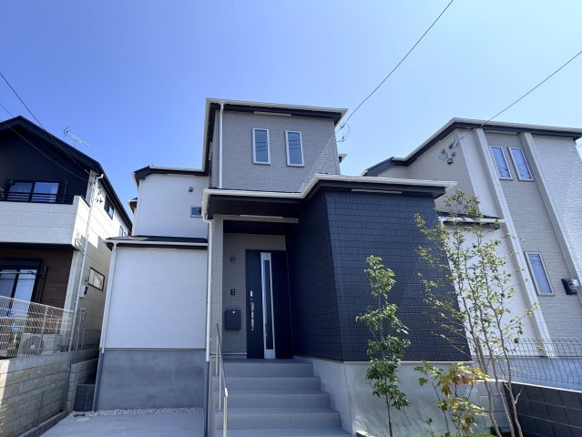 柏市藤心２丁目新築戸建の外観|B号棟外観・完成済み内覧可能です！