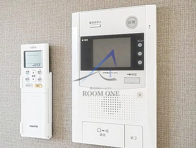 モンレーヴ御徒町のセキュリティ|モニター付きインターホンです。