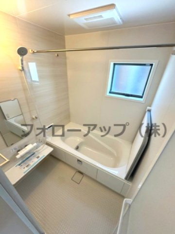リーブルガーデン明石市貴崎4期の浴室|ゆったり過ごせるお風呂です