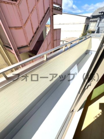 リーブルガーデン明石市貴崎4期のバルコニー|お洗濯にも便利なバルコニー付き