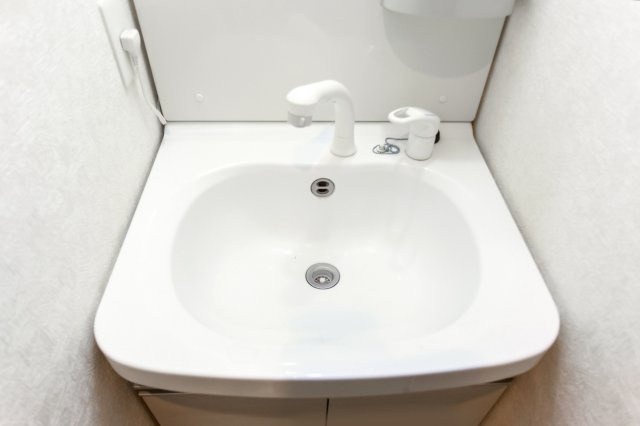 サヴォイ箱崎邸園　7階の独立洗面台|別号室のものです。現状優先になります。