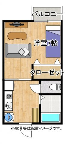 【間取り】 | グレースB
