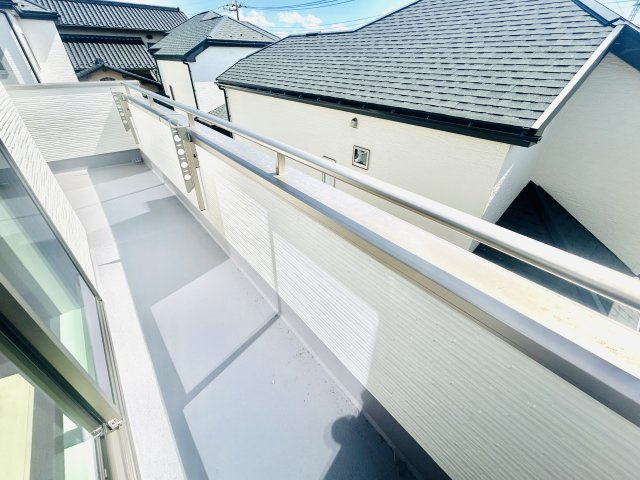 八千代市高津１１４０番のバルコニー