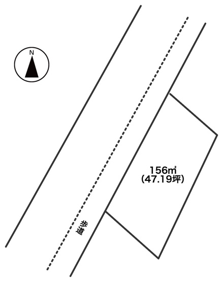 【土地図】 | 熊谷市上根　売地　全1区画　
