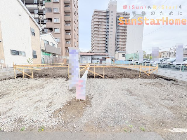 【サンスターホーム】青梅市東青梅2丁目　新築1号棟の外観