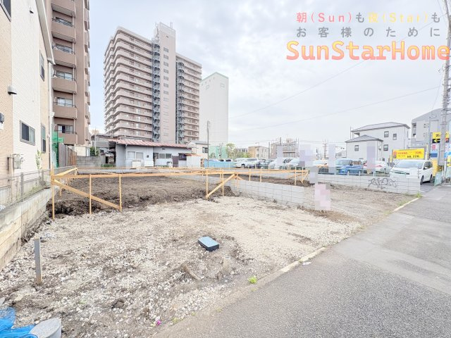 【サンスターホーム】青梅市東青梅2丁目　新築1号棟の外観