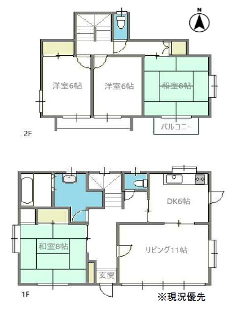 【間取り】の画像
