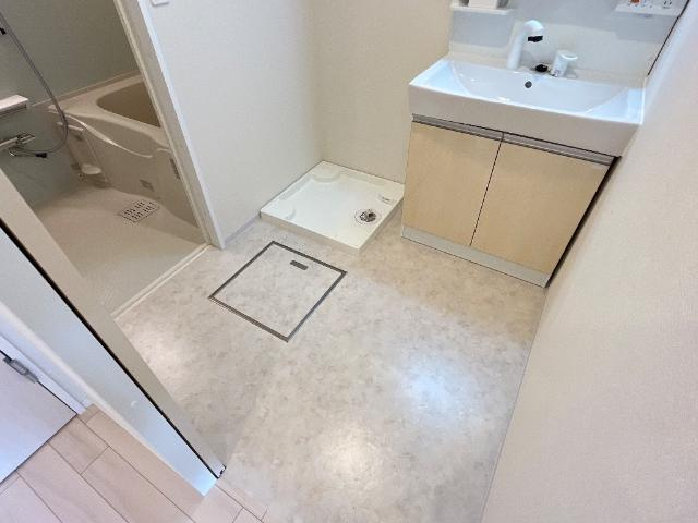 イルミエールヤヨイの洗面所|脱衣所