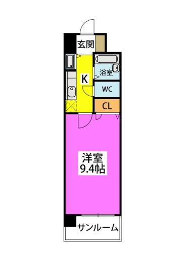 ピュア春日公園の間取り|※図面と現況が異なる場合は現況を優先します。