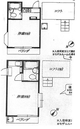 市川市湊新田１丁目の一棟アパートの間取り