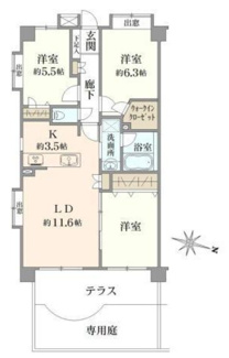 【間取り】 | ローヤルシティ大宮公園
