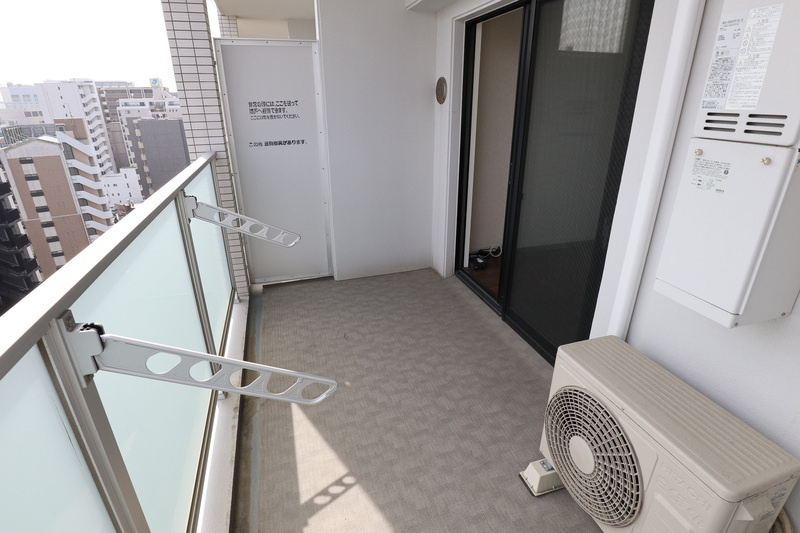 グランフォーレプライム県庁前　3階のバルコニー|別号室のものです。現状優先になります。