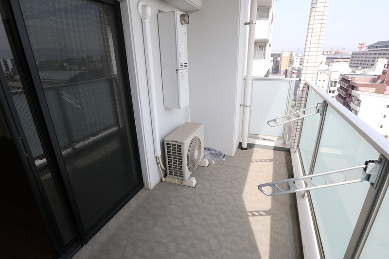 グランフォーレプライム県庁前　3階のバルコニー|別号室のものです。現状優先になります。