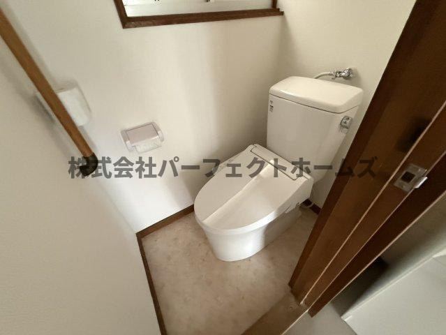 大成町戸建　賃貸のトイレ|トイレもきれいです