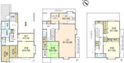 旭化成の建物54坪の注文住宅の一戸建て　-大鋸1丁目中古戸建-の画像