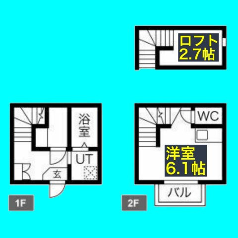GiftⅠ(ギフトワン) 　旧物件名:EMブランドールの間取り