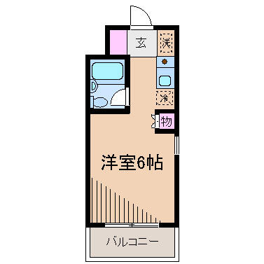 ＴＯＰ元住吉第３の間取り
