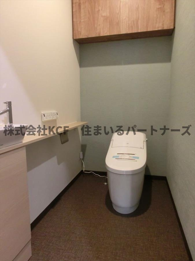 くるめくらす花畑のトイレ|清潔感のあるトイレです