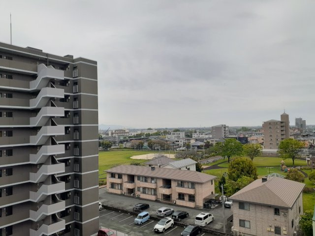 ヴォルフスガルデン熊本南Ｂ棟の展望|南側
