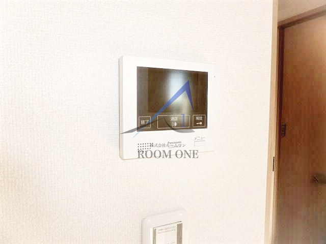 メディカルガーデン谷塚Ａのセキュリティ|モニター付きインターホンです。