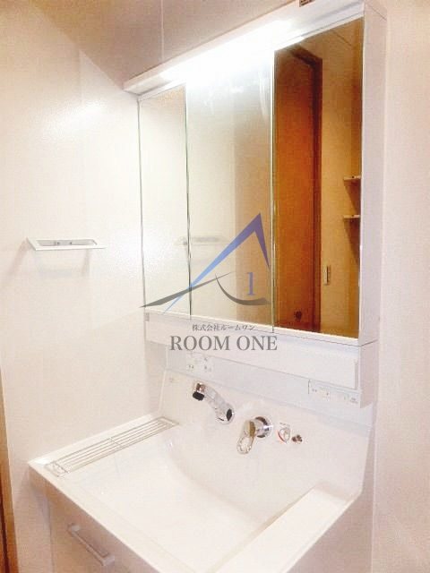 メディカルガーデン谷塚Ａの洗面所|洗面台です。