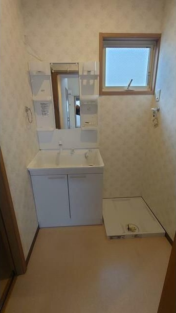 ミュウ弐番館の洗面所