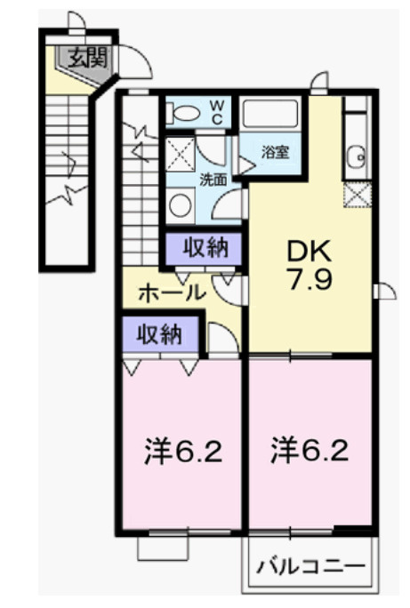 インプレスの間取り