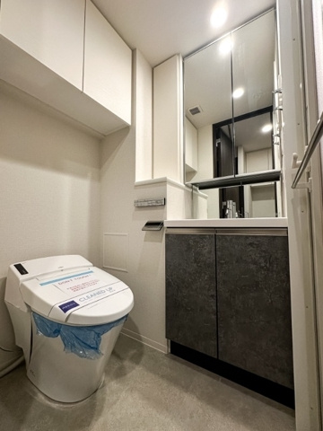 新品家具付きマンション佐賀6(KaGood東京)の洗面所