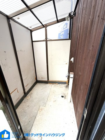 多可町加美区豊部戸建の収納|外部倉庫内