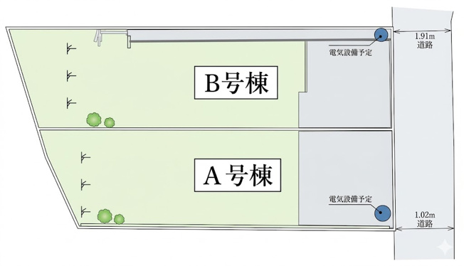 【区画図】 | 小田急線「玉川学園前」新築分譲
