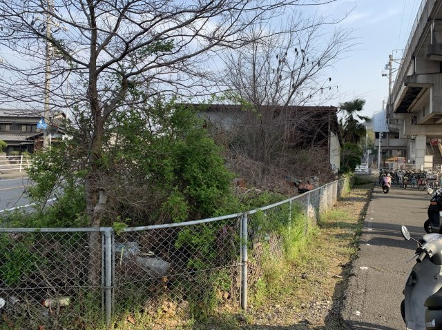 児島上の町2丁目　資材置場用地の外観