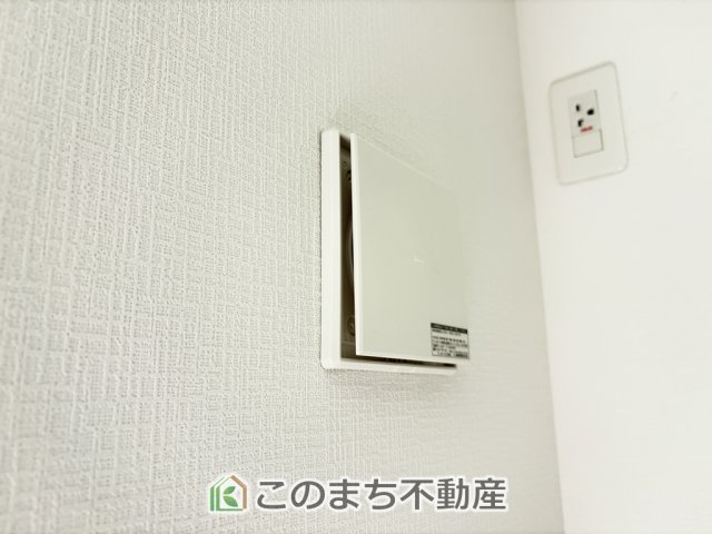 CRADLEGARDEN宇都宮市宮の内第4の設備|24時間換気できます。