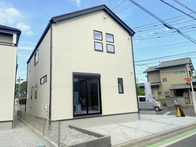 【外観】 | 富士見市上沢2丁目　新築一戸建住宅　全3棟　(ふじみ野店) | 駐車2台可の広いきれいな土地です！